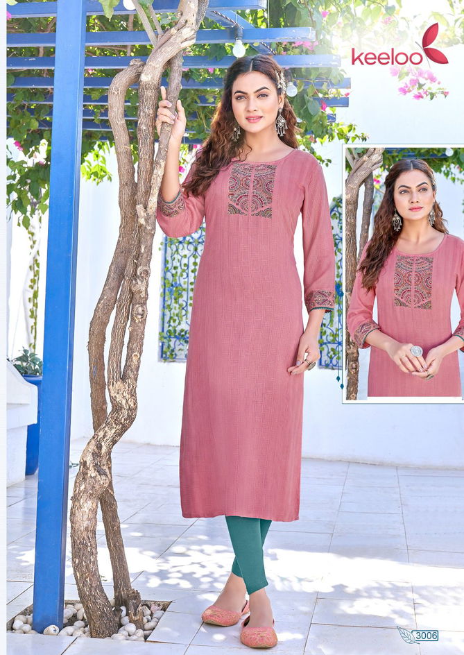 Keeloo Kanika Vol 3Ethnic Wear Wholesale Designer Kurtis Catalog